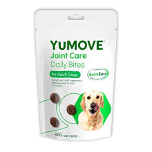 Lintbells YuMOVE Daily Bites For Adult Dogs | Joint Supplement for Dogs, with Glucosamine, Chondroitin, Green Lipped Mussel | Aged 6-8 | 60 Chews
