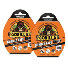 Gorilla Tape Black 32m (2 Pack)