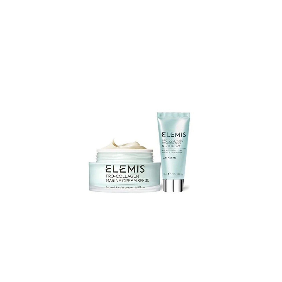 ELEMIS Pro-Collagen Hydration Heroes, Anti-Ageing Day & Night Creams, Treat Skin to 24-hour Hydration with this Gift Set, Features a Full-Size