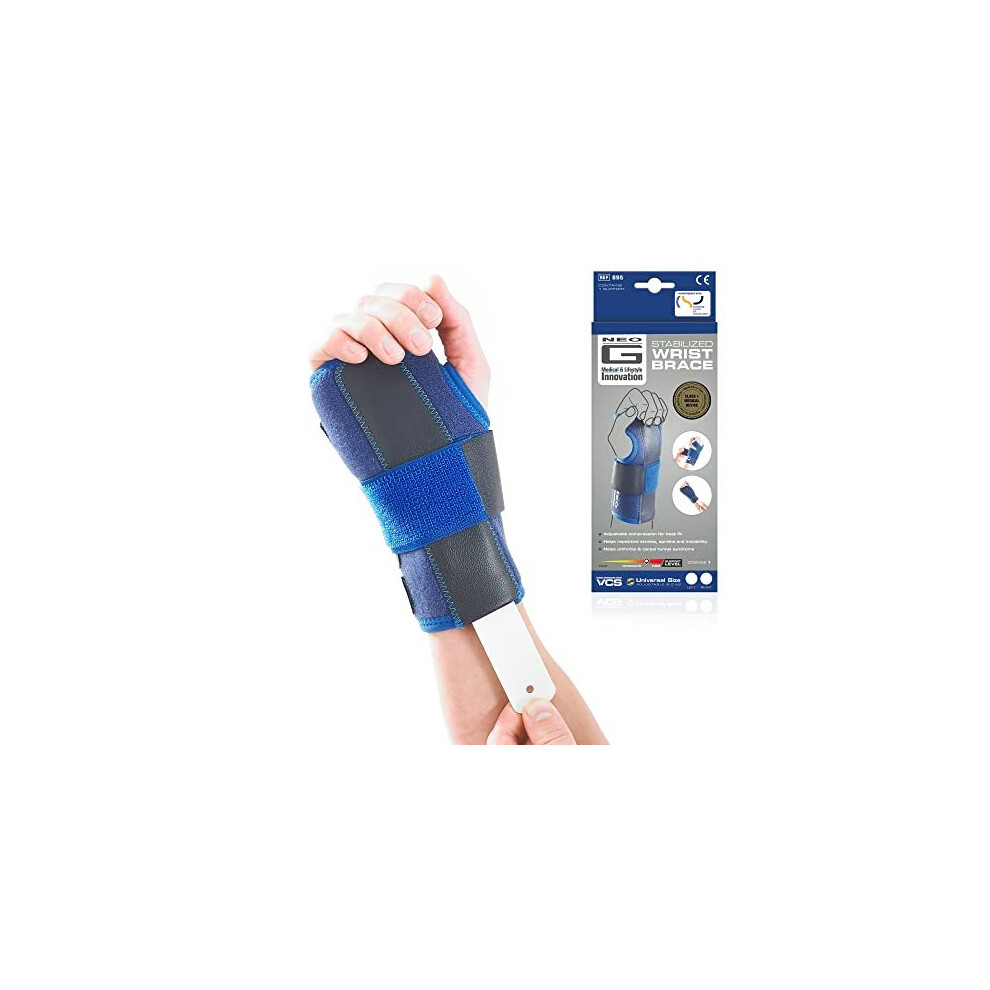 Neo-G Neo G Wrist Support Stabilized Â Carpal Tunnel Wrist Splint Â Wrist Support For Arthritis, Tendonitis, Joint Pain, Sprains - Wrist Brace