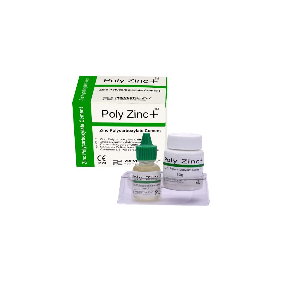 Poly Zinc+ Zinc Polycarboxylate Dental Cement Radiopaque High Adhesive Strength for orthodontics brackets and Crowns Bridges