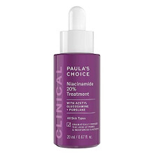 Paula's Choice Clinical Niacinamide 20% Treatment - Serum Tightens & Minimises Enlarged Pores - Fades Brown Spots & Brightens Skin with Vitamin C -