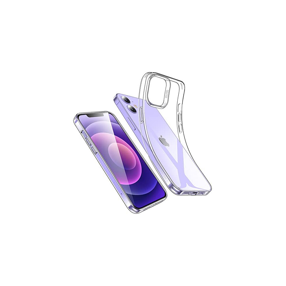 Esr Clear Case Compatible With Iphone 12 Compatible With Iphone 12 Pro, Slim Clear Soft Tpu, Flexible Silicone Cover - Clear 4894240112434