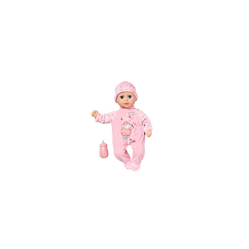 Baby Annabell 706466 Little Annabell-36cm Soft Bodied Pretend Feeding-Suitable for Children Aged 1+ Years-Perfect Toddlers-Includes Doll, Bottle and