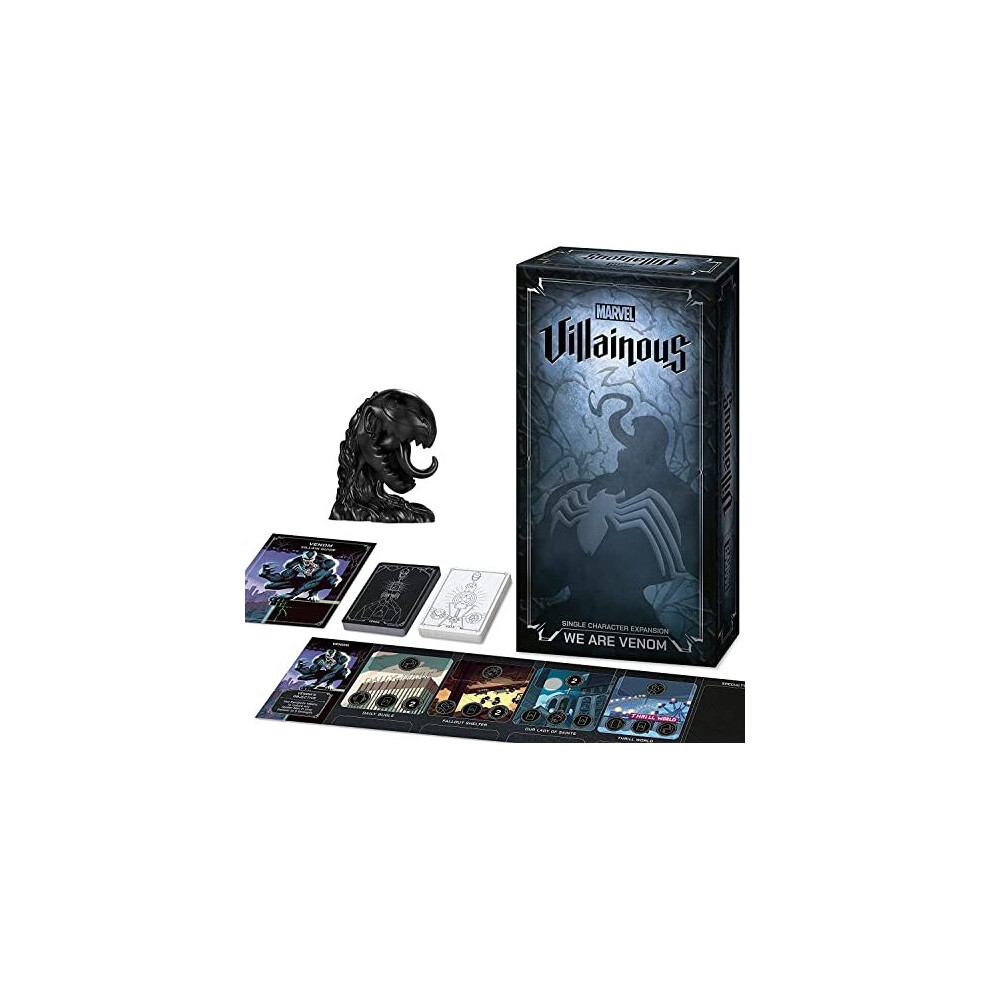 Ravensburger Marvel Villainous Venom Expansion - Strategy Family Board Games for Adults and Kids Age 10 Years Up - Requires Base Game