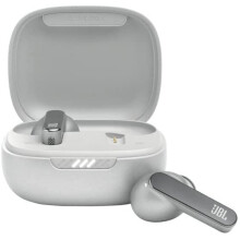 JBL Live Pro 2 TWS Earphones, In Ear, Noise Cancelling Bluetooth Earphones with 40 hours of Battery Life, Water Resistant Silver