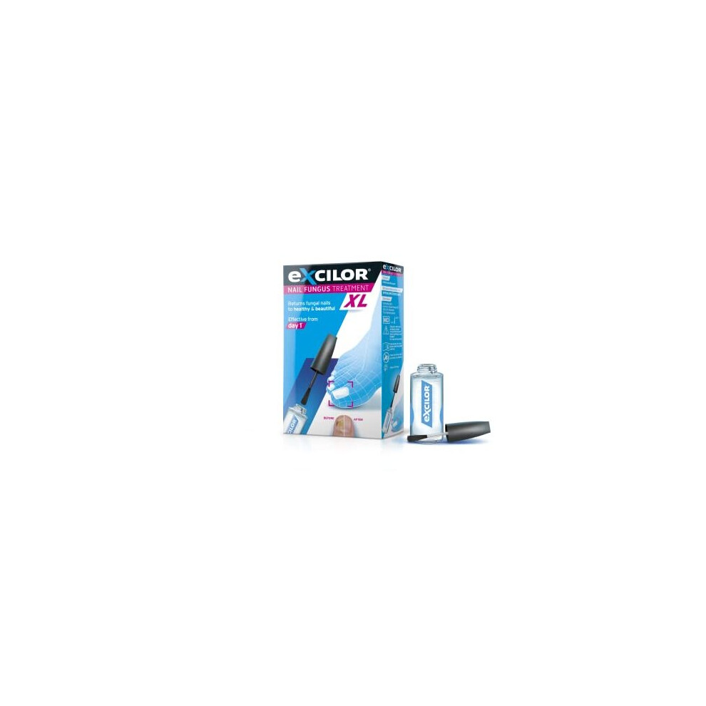 Excilor Nail Fungus Treatment Solution, Fungal Nail Treatment & Repair For Fingernails And Toenails Xl 7Ml