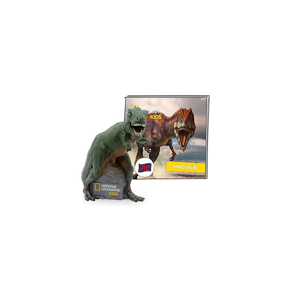 tonies Audio Character for Toniebox, National Geographic: Dinosaur, Audio Book Story for Children for Use with Toniebox Music Player (Sold Separately)