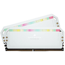 Corsair DOMINATOR PLATINUM RGB DDR5 64GB (2x32GB) 5600MHz C40 Intel Optimised Desktop Memory (Onboard Voltage Regulation, Patented CORSAIR DHX - Refurbished