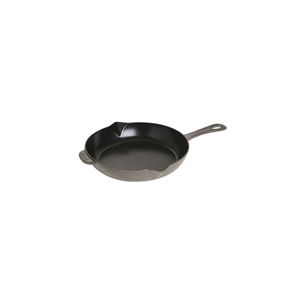 Staub/616/Frying Pan with Cast Iron Handle, Cast Iron, Grey, 26Â cm