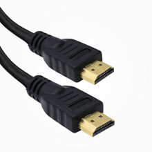 3 Metre Black Extra Long HDMI Cable With Gold Cable Plated Connectors for TV, Nintendo Switch, Playstation and XBox, By DragonTrading