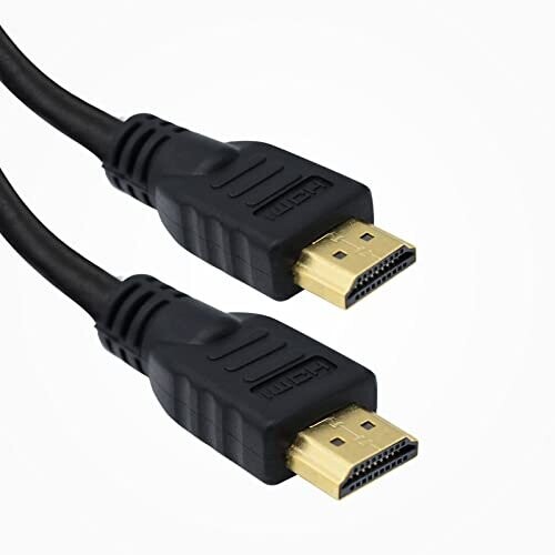 3 Metre Black Extra Long HDMI Cable With Gold Cable Plated Connectors