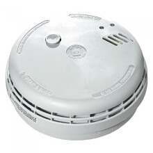 Aico EI146RC/2 x EI146 RC Mains Hard Wired Smoke Alarms with 9V Battery Back Up , White, Pack of 2