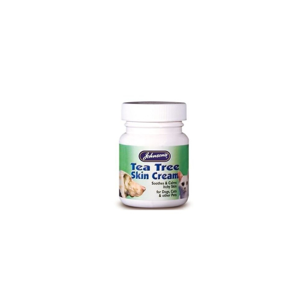 (2 Pack) Johnson's Vet - Tea Tree Skin Cream 50g