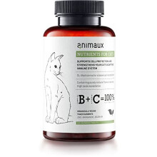 animaux – nutrients for cats | All-Natural Cat Vitamins to Support the Immune System and Cell Protection | Zinc, Manganese, Selenium | Skin and