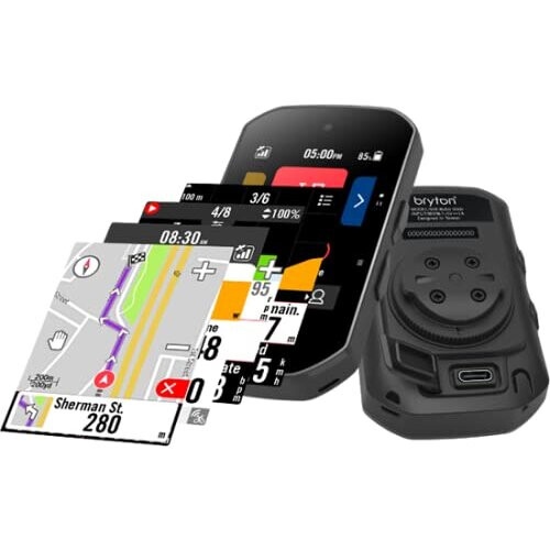 GPS cyklocomputer Bryton S500E černý 84x51x25mm 2