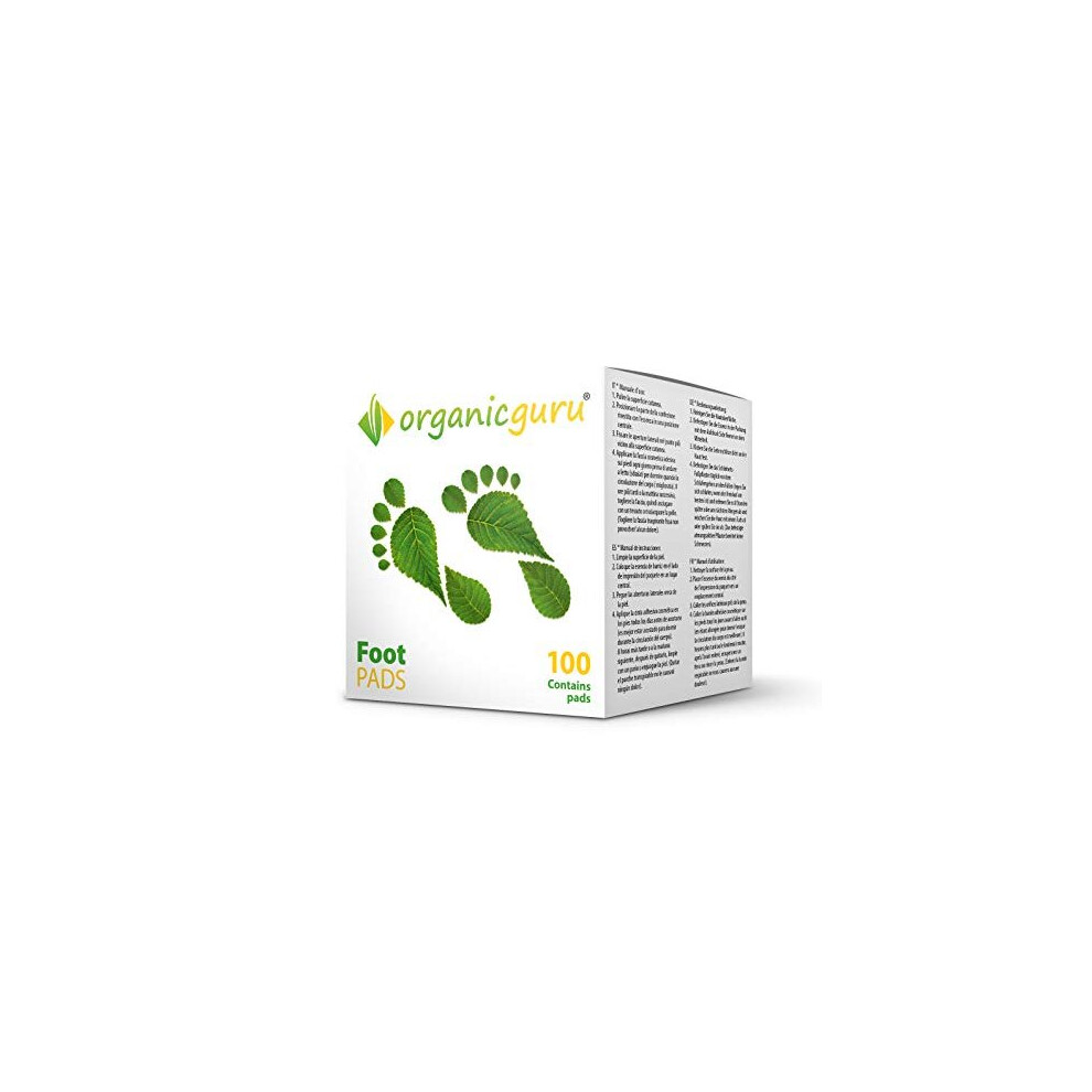 Detox Foot Pads - 100 Pads = 50 Day Supply