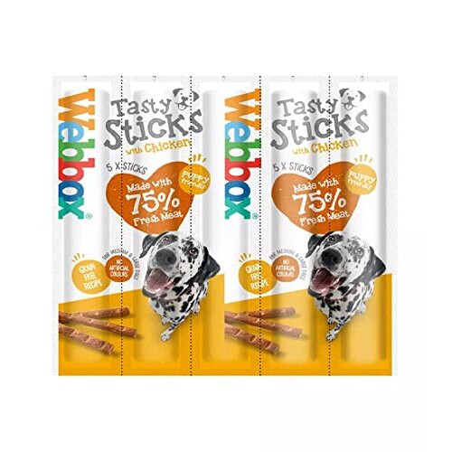 Webbox Webbox Dogs Delight Chicken Sticks, 5x11g