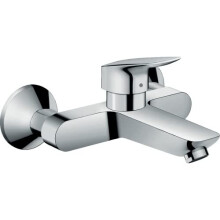 hansgrohe Logis Basin mixer tap for exposed installation, chrome, 71225000