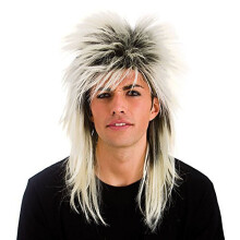 Wicked Costumes Unisex 80's Retro Blonde Rocker Wig