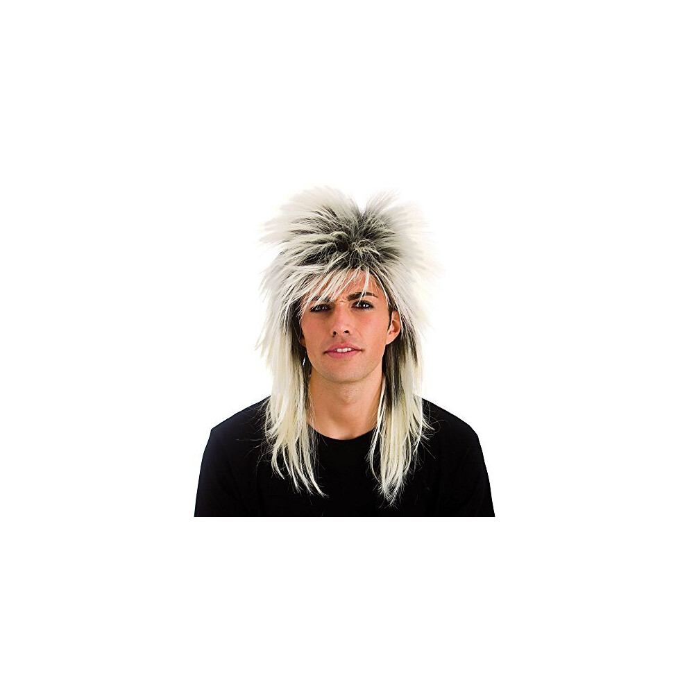 Wicked Costumes Unisex 80's Retro Blonde Rocker Wig