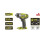Ryobi 140708 RYOBI slagnøgle 3-hastigheds 18V 5