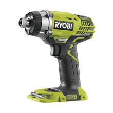 RYOBI - Destornillador de impacto ONE+ de 18 V - 3 modos: 40/120/220 Nm - Cabeza hexagonal de 1/4" - R18ID3-0