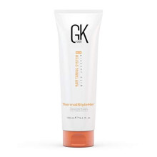 GK HAIR Global Keratin Thermal Style Her Hair Cream (3.4 Fl Oz/100ml) Thermal Styling Cream Anti Frizz Heat Protectant against Flat Iron Heat & Hot