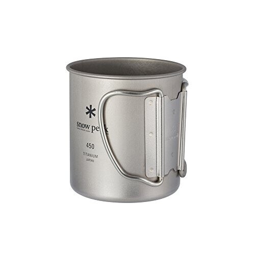 Snow Peak Titanium Single Walled Mug 450, MG-143 1