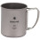 Snow Peak Titanium Single Walled Mug (MG-142) 5