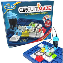 ThinkFun Circuit Maze - Electric Current Challenge Logic Brain Games and STEM Toys for Kids Age 8 Years Up