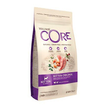 Wellness CORE Kitten Original, Dry Cat Food, Kitten Food Dry, Grain Free, High Meat Content, Chicken & Turkey, 1.75 kg