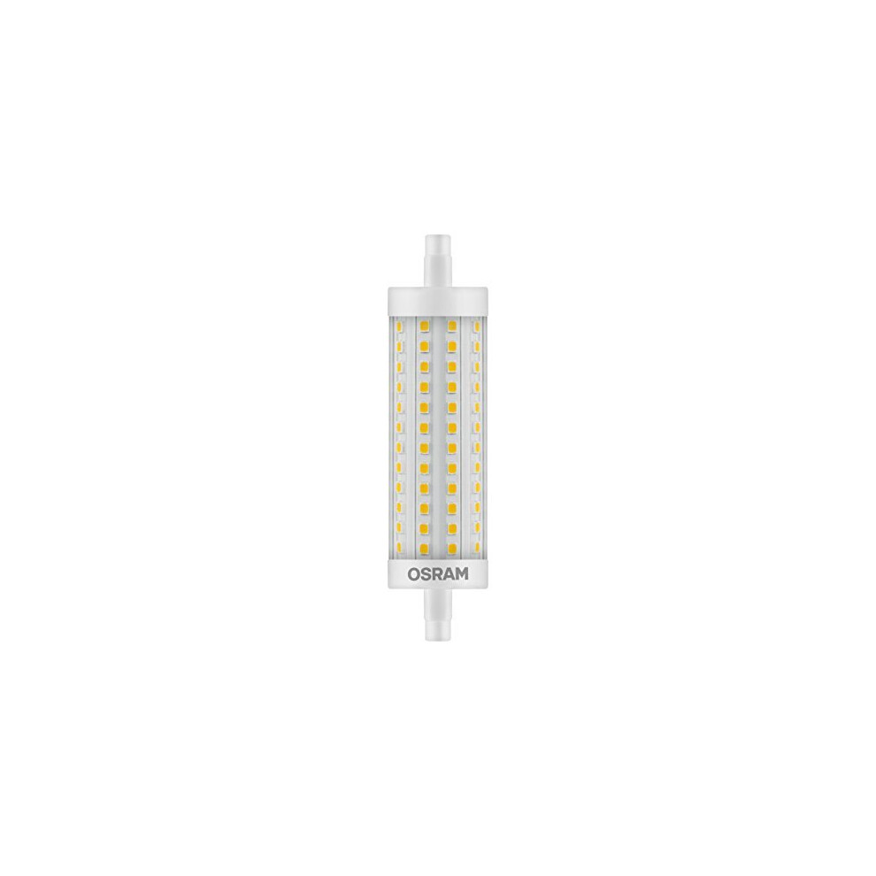 OSRAM LED Superstar Special LINE / LED-beam angle with R7S-base / dimmable / replacement for 125 Watt / 118 mm lenght / clear / warm white - 2700