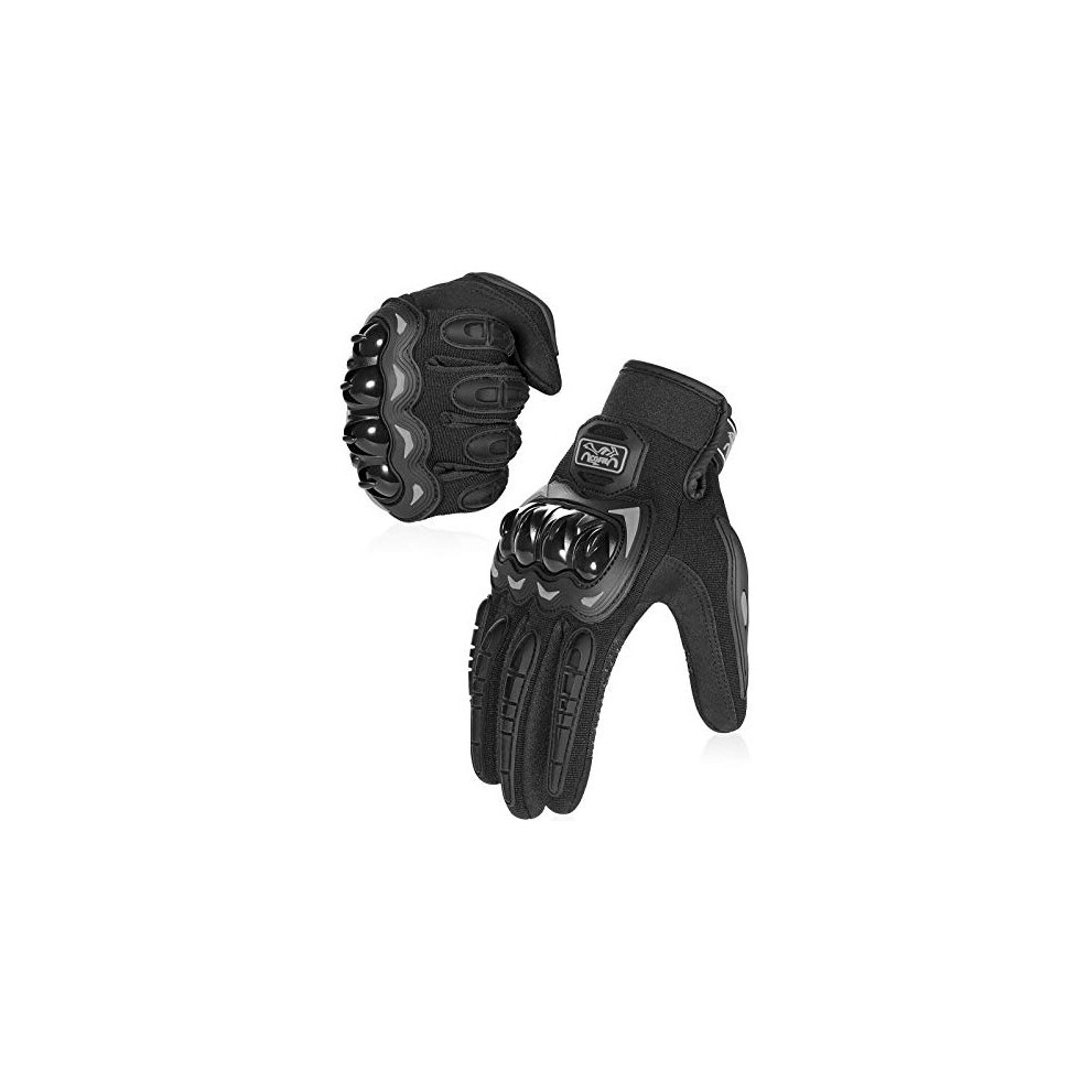 Cofit Motorcycle Gloves, Full Finger Touchscreen Gloves For Motorbike Racing, Atv Riding, Climbing, Hiking And Other Outdoor Sports - Medium 762988870753