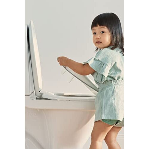 BABYBJÖRN BabyBjörn Toilet Training Seat, White/Grey 2