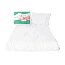 Baby Comfort Crib or Pram Duvet and Pillow Set 80x70 cm for Baby Newborn
