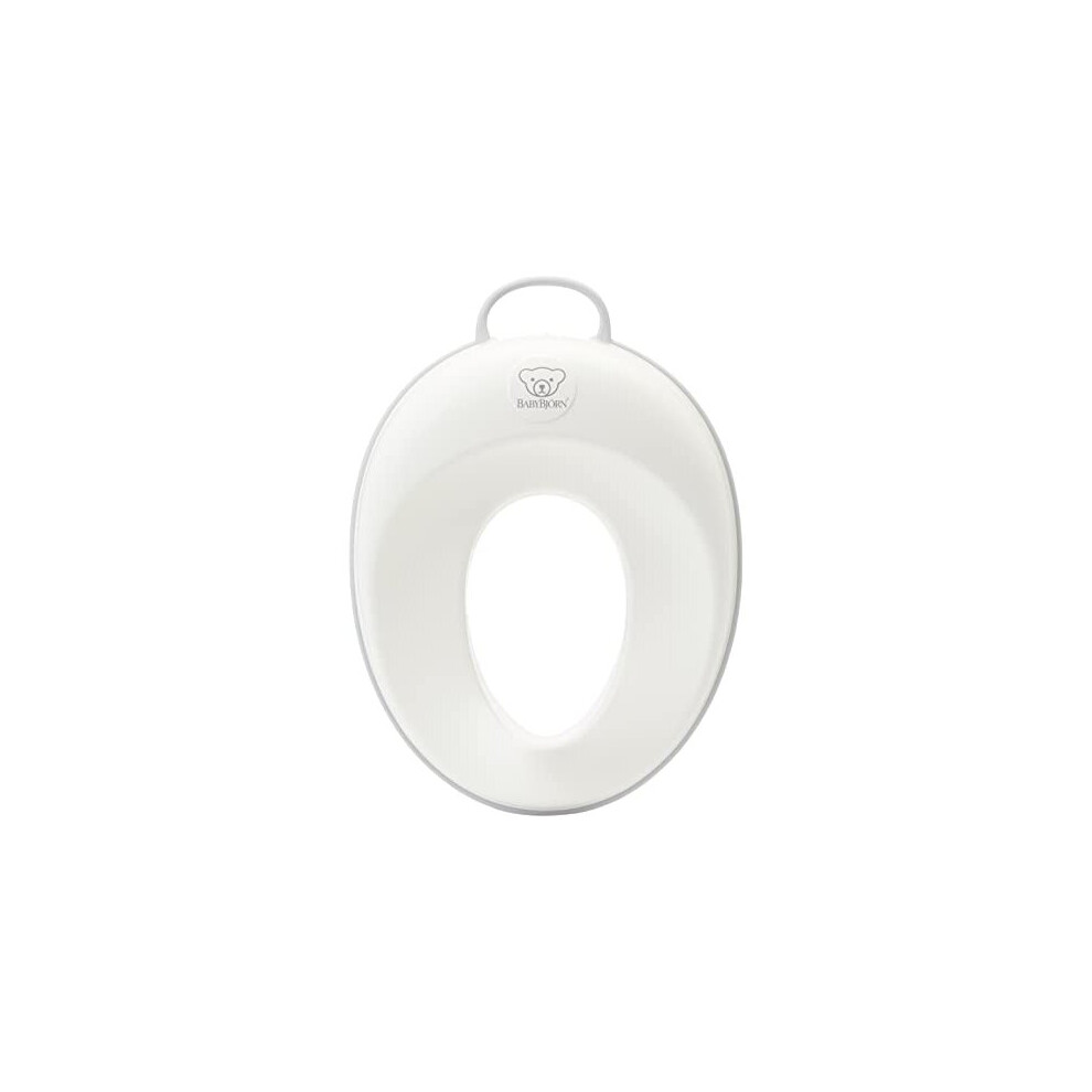 BabyBjörn Toilet Training Seat, White/Grey