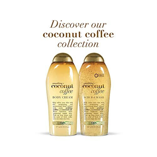 OGX Coffee Scrub and Wash, Coconut 19.5 Fl Oz 2