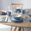 Denby Denby 381048944 Elements 4 Piece Pasta Bowl Set, Blue 8