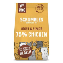 Scrumbles Adult and Senior Cats Dry Food, 750g