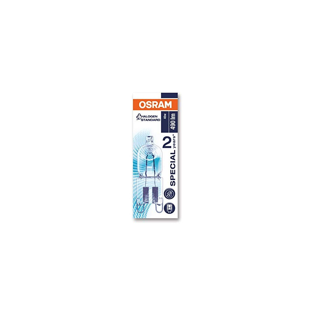 Osram 40W 230V G9 66740 Halopin Oven Rated Halogen Lamp