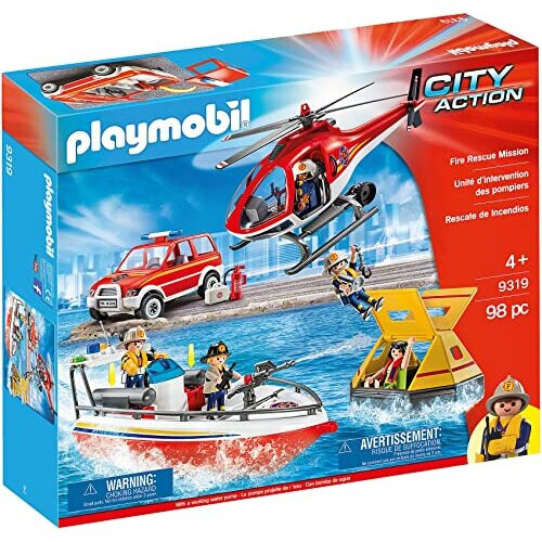 PLAYMOBIL Playmobil - 9319 - Fire Rescue Mission