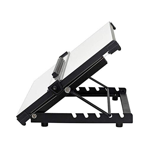 Liquidraw A3 Drawing Board Parallel Motion, Table Model with 5 Adjustable Working Angles, Includes Drawing Board Clips & Set Square 2