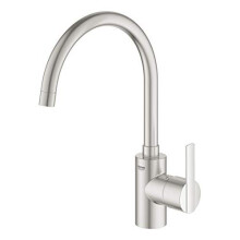GROHE Feel - Kitchen Sink Tap Single-Lever Mixer - Monobloc Installation - High Spout - Swivel Range 150 - High 354 mm - 35 mm Ceramic Cartridge -