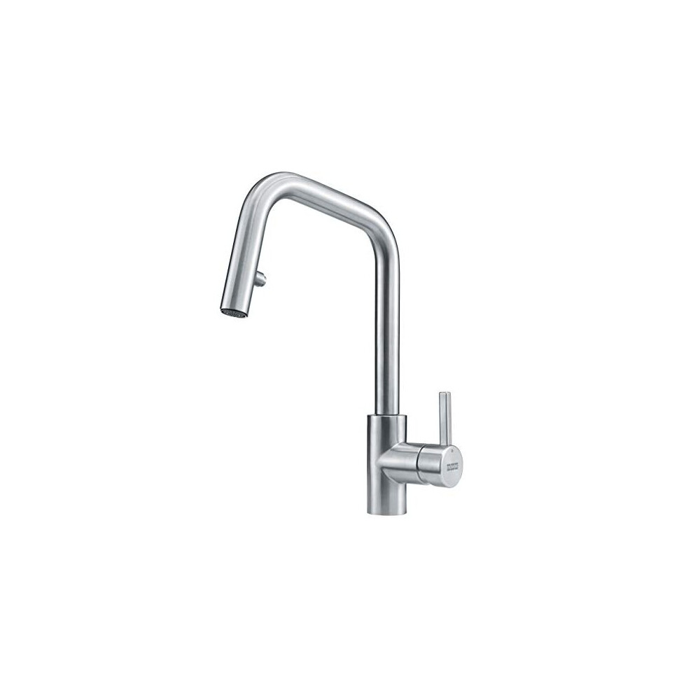 Franke Kitchen Sink tap spout Kubus Pull-Out Spray-Stainless Steel 115.0529.207, Grey