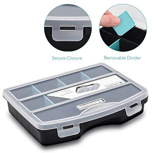 34 section double sided storage box