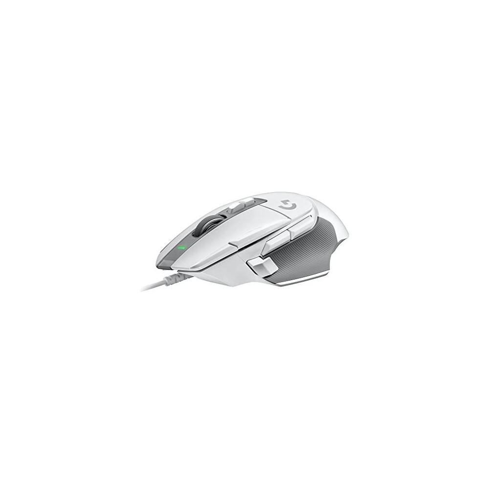 Logitech G G502 X Wired Gaming Mouse - LIGHTFORCE hybrid optical-mechanical primary switches, HERO 25K gaming sensor, compatible with PC -