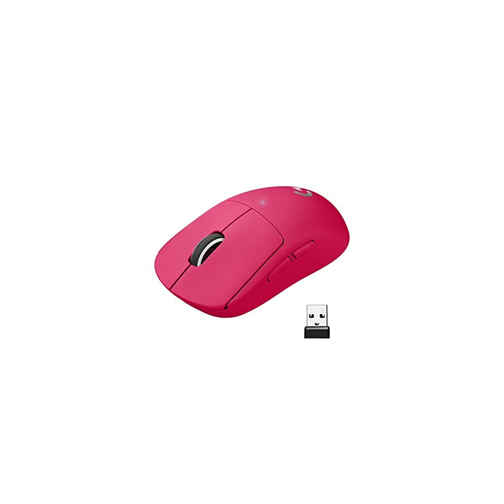 Logitech G Pro Superlight Wireless Gaming Mouse, Ultra Lightweight 63 G, Hero 25K Sensor, 25,600 Dpi, 5 Programmable Buttons, Long Battery Life,