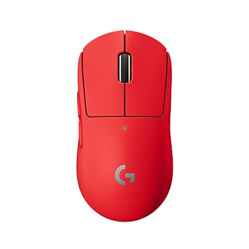 Logitech Mouse gamer - Sem fio - Logitech G - G Pro X Superlight - Vermelho