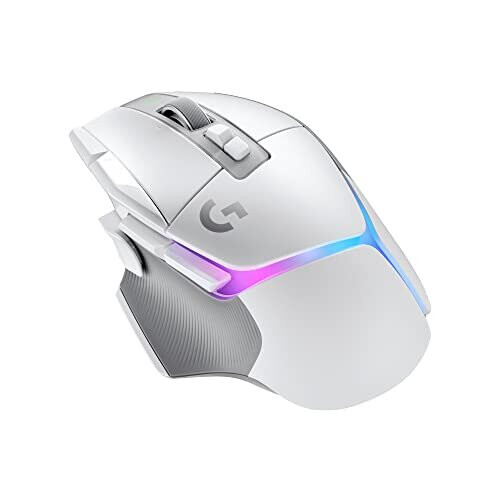 Logitech Gaming-Maus - Kabellos - Logitech G - G502 X Plus - Weiß
